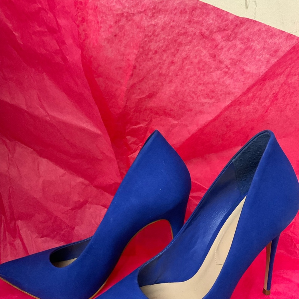 Aldo Royal Blue Cassedy Women's Heels